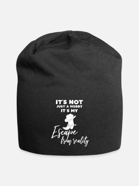 Linedance - Linedancer - Country - Hobby - Dire - Bonnet en jersey - noir