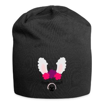 Lustige Lama-Lama-Alpaka-T-Shirt Geschenkideen - Jersey-Beanie - Schwarz - Vorne