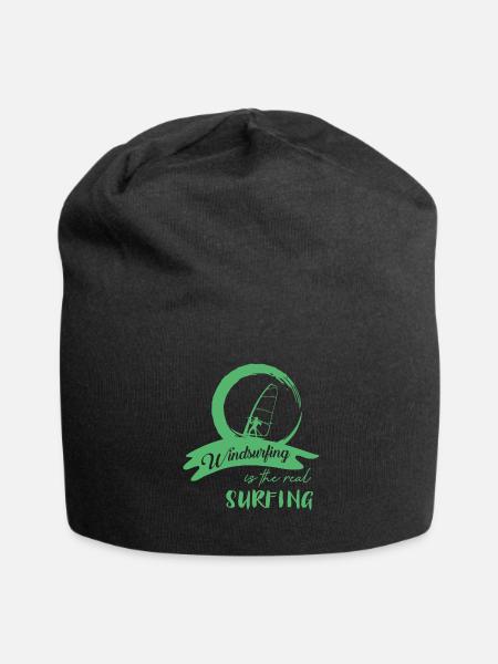 Windsurfer - Jersey-Beanie - Schwarz