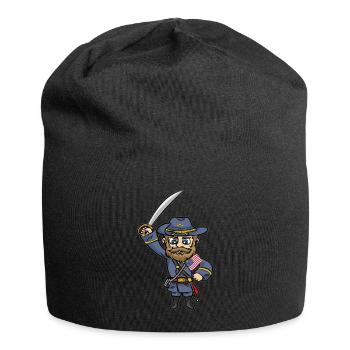 Soldat américain États du Nord États du Sud Bande dessinée - Bonnet en jersey - noir - Devant