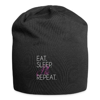 EAT SLEEP PLIÉ RÉPÉTITION BALLERINE DANSEUSE - Bonnet en jersey - noir - Devant