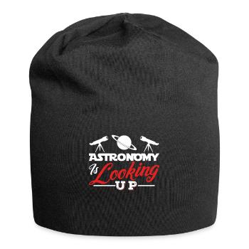 Astronomie Télescope Univers - Bonnet en jersey - noir - Devant