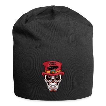 Chapeau de surf Santa Cruz Sugar Skull - Bonnet en jersey - noir - Devant