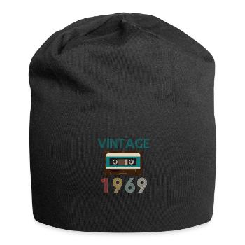 Vintage 1969 - Bonnet en jersey - noir - Devant
