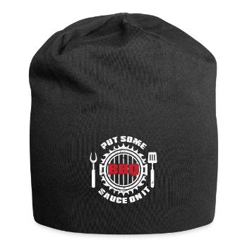 Bbq sauce - Jersey Beanie - black - Front