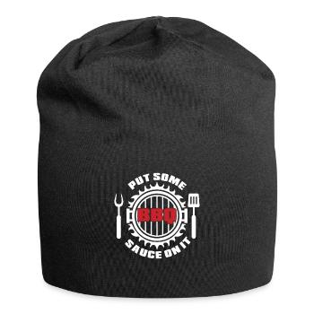 Grilling barbecue sauce - Jersey Beanie - black - Front