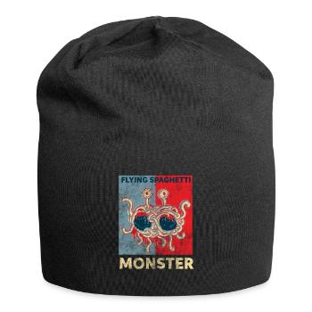 Pasta Spaghetti FSM Italien Nudeln Pesto Koch - Jersey-Beanie - Schwarz - Vorne