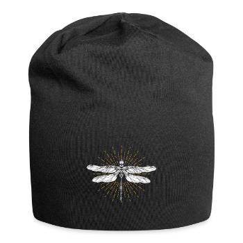 Libelle Tier - Jersey-Beanie - Schwarz - Vorne