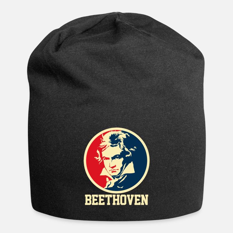 Beethoven - Bonnet en jersey - noir