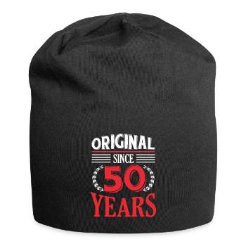 50ème anniversaire - Bonnet en jersey - noir - Devant