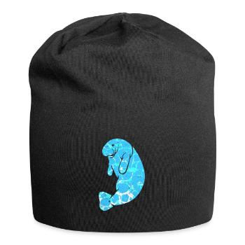 Seekuh - Jersey-Beanie - Schwarz - Vorne