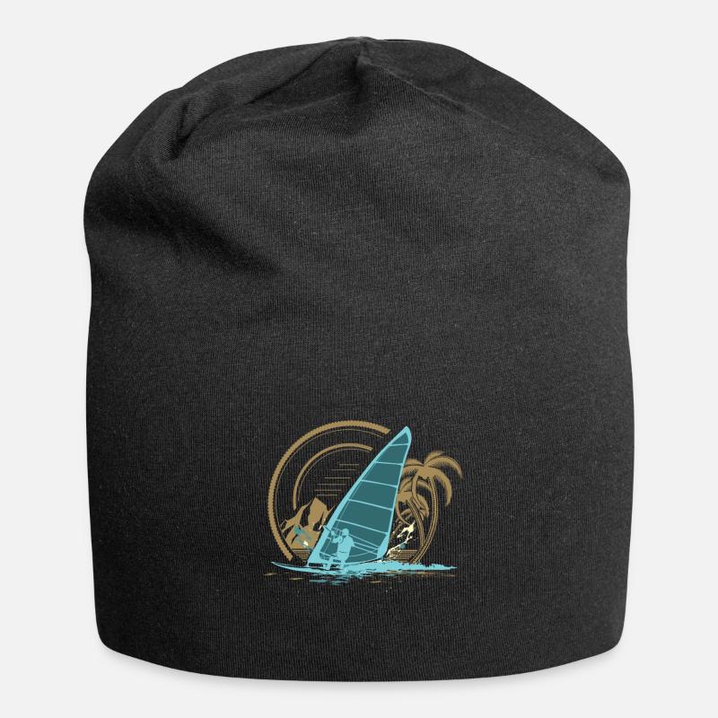 planche à voile - Bonnet en jersey - noir