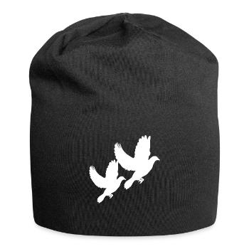 colombe - Bonnet en jersey - noir - Devant