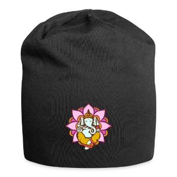 Ganesha Yoga Inde - Bonnet en jersey - noir - Devant