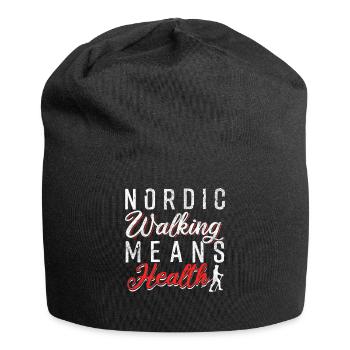 Nordic Walking - Jersey-Beanie - Schwarz - Vorne