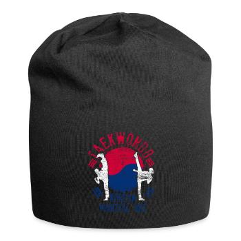 Taekwondo Corée - Bonnet en jersey - noir - Devant