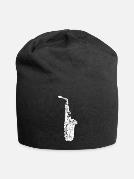 Sax sax - Bonnet en jersey - noir