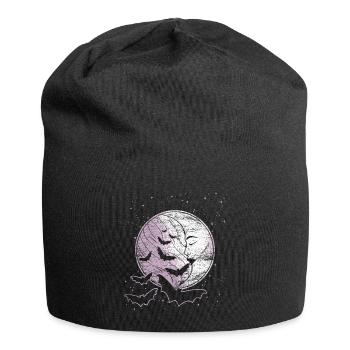 Bat Night - Jersey Beanie - black - Front