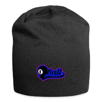 Billiard ball ball - Jersey Beanie - black - Front