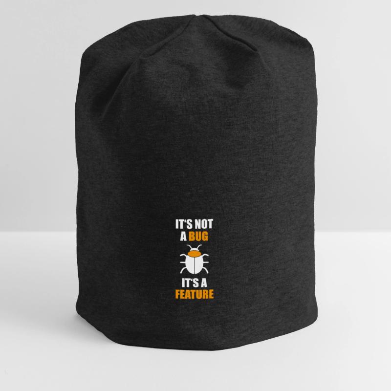 Pas un bug est une fonctionnalité Programmer Coding Nerd Bonnet en jersey