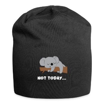 Koala - Ours Koala - Ours Koala - Pas aujourd'hui - Bonnet en jersey - noir - Devant
