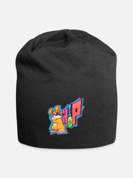 Easter - Jersey Beanie - black