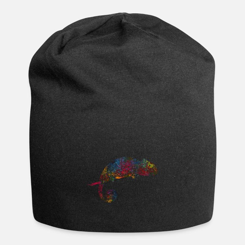 Chameleon color change - Jersey Beanie - black