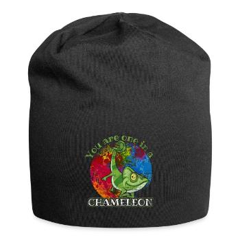 chameleon - Jersey Beanie - black - Front