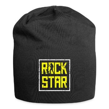 Guitarist rock guitar - Jersey Beanie - black - Front