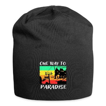 Snowboard - Jersey-Beanie - Schwarz - Vorne