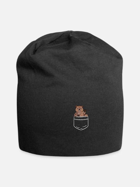 Chemise de poche Alpine Marmot Pocket Gift - Bonnet en jersey - noir