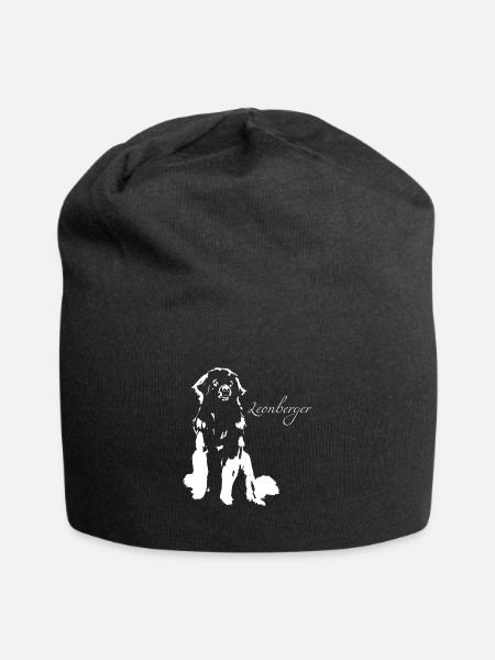 Leonberg - Bonnet en jersey - noir