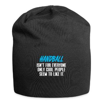 handball - Bonnet en jersey - noir - Devant