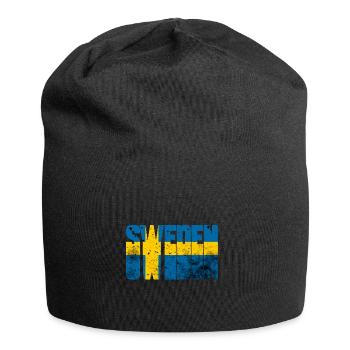 Suède - Bonnet en jersey - noir - Devant
