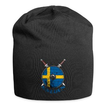 Suède - Bonnet en jersey - noir - Devant