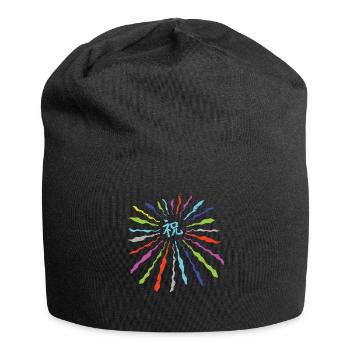 JAPAN PARTY JAPANESE CHARACTER DESIGN - Jersey Beanie - black - Front