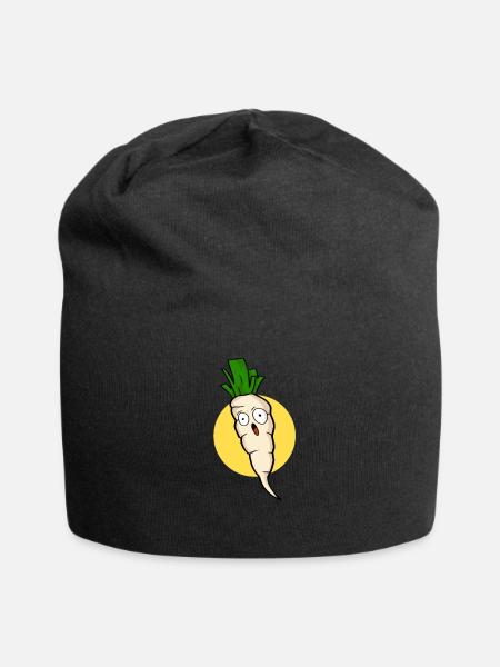 Betterave surprise - Bonnet en jersey - noir