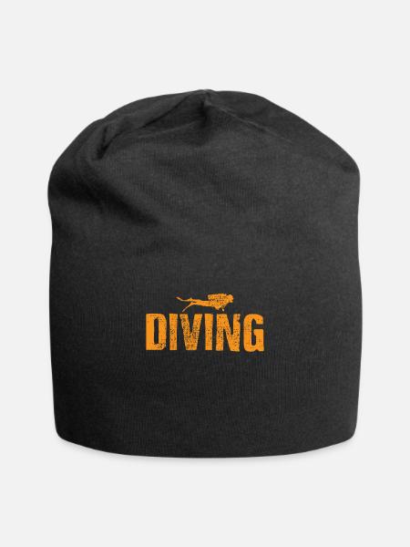 Tauchen - Jersey-Beanie - Schwarz