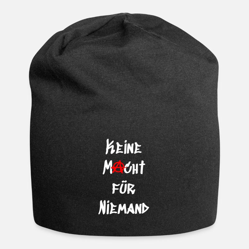 blockedTitle - Jersey-Beanie - Schwarz