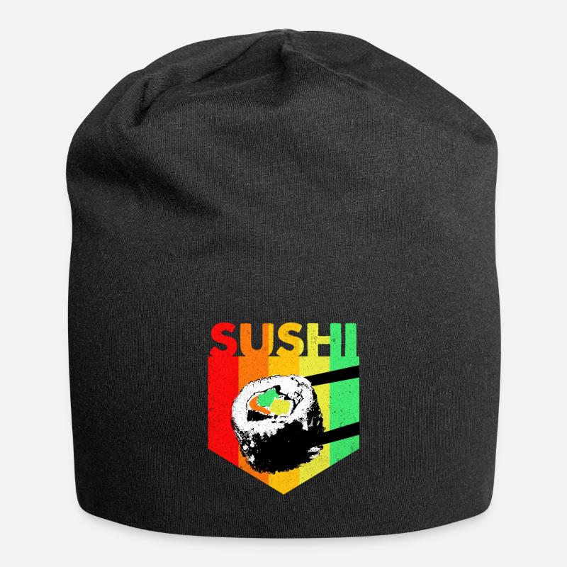 Sushi - Jersey Beanie - black