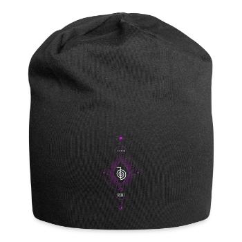lineart Reiki cure cool gift - Jersey Beanie - black - Front