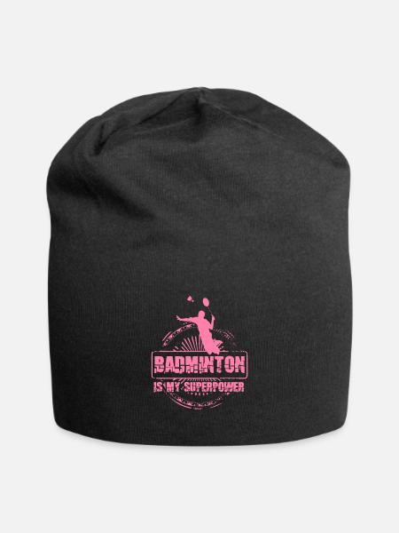 Badminton Badminton Badminton Badminton - Jersey Beanie - black