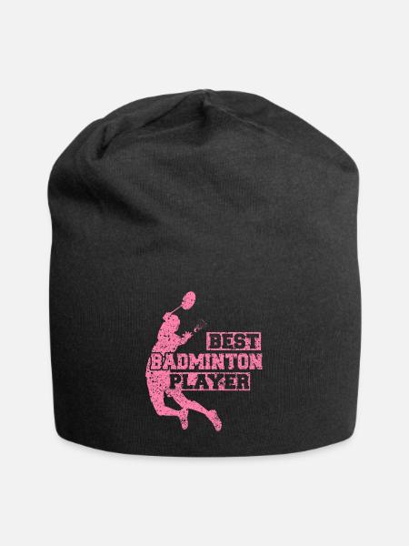 Badminton Badminton Badminton Badminton - Bonnet en jersey - noir