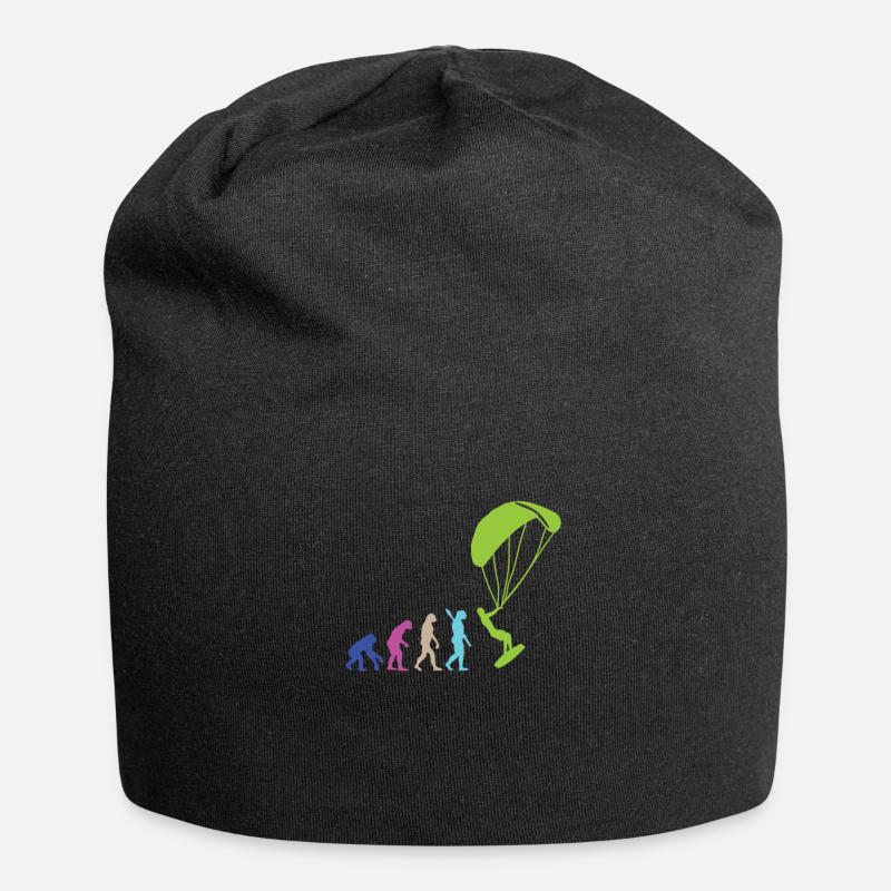 EVOLUTION KITE SURFER KITER DESIGN KITESURFING - Jersey-Beanie - Schwarz