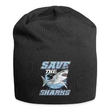 Shark Endangered species - Jersey Beanie - black - Front