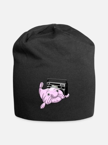 BLOBFISH GHETTOBLASTER COOL ATTITUDE DEEP SEA DUDE - Jersey-Beanie - Schwarz