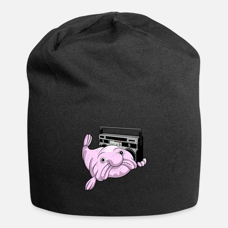 BLOBFISH GHETTOBLASTER COOL ATTITUDE DEEP SEA DUDE - Jersey-Beanie - Schwarz