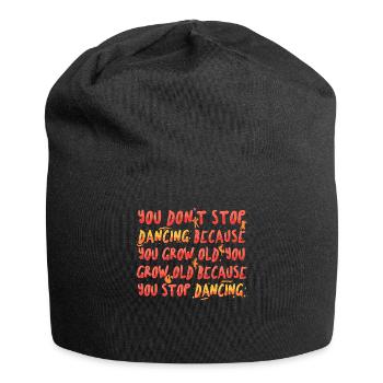 Tanzlehrer Tanzen Tänzer Tanzschule Geschenk - Jersey-Beanie - Schwarz - Vorne
