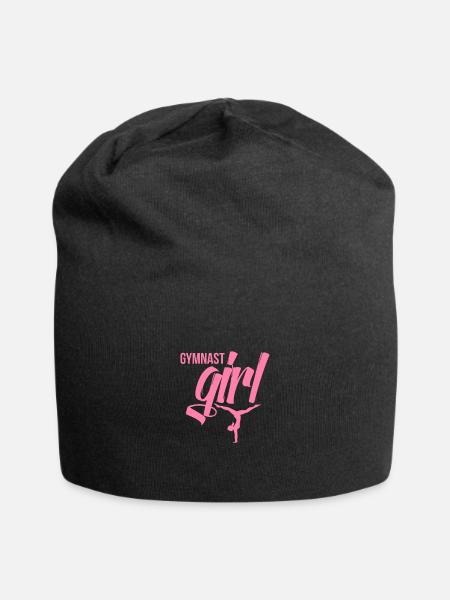 Gymnast Gymnastics Gymnastics Gymnast Gymnast - Jersey Beanie - black