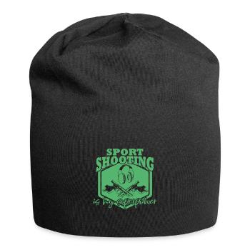 Tir sportif - Bonnet en jersey - noir - Devant